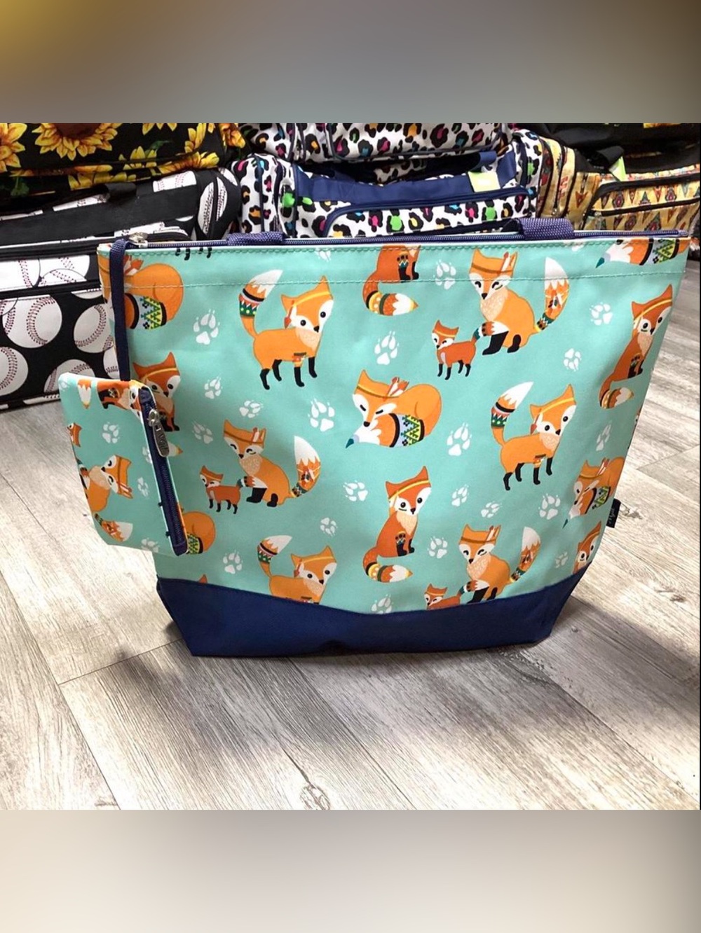 Large Fox Tote